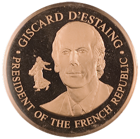 Gistard D'Estaing, President of the French Republic