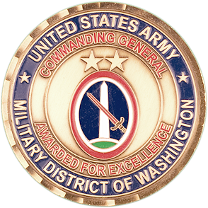 Coin of the Commanding General of the Military District of Washington