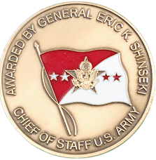 General Eric Shinseki, Chief of Staff, Army - Now Secretary of Veterans Affairs